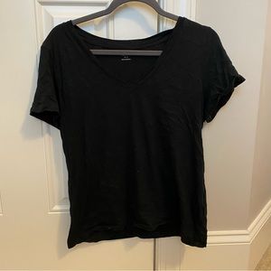 Madewell V-neck Short Sleeve Tee Shirt